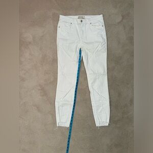 Free People White Denim